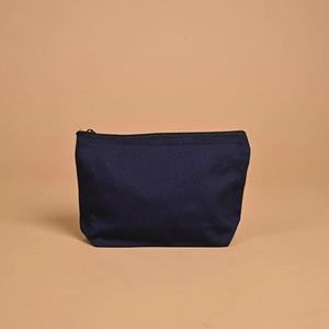 Custom Printed Cotton Canvas Pouch Bag Eco-Friendly Silk Made <b>Travel</b> <b>Case</b> with Zipper Top Fashionable Cosmetic Packaging Logo - Product Image 1