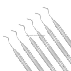 Juego de Instrumentos Manuales para Obturaciones Dentales de Composite, Kit de Restauración de Acero Inoxidable, Agarre Ergonómico, Certificado CCC Clase I, 1 Año - Product Image 4