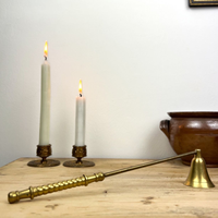 Éteignoir de bougie papillon sur le thème de la nature avec poignée de conception de branche pour la décoration de Noël ou tout décor apporte la perfection à la maison