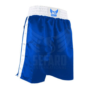Shorts de boxe de qualité supérieure Vêtements d'entraînement Shorts de boxe Shorts de boxe robustes pour adultes - Product Image 2