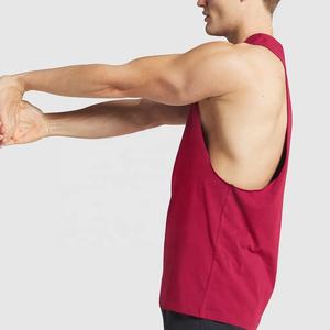 Camiseta sin mangas para gimnasio de hombre, talla grande, personalizada, transpirable, cómoda, para fitness, OEM, ODM, 100% algodón, estilo urbano, venta al por mayor - Product Image 5