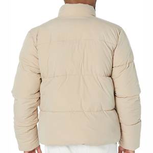Veste matelassée brillante sur mesure en gros pour hommes et femmes, veste matelassée polo et style, vestes d'hiver - Product Image 4
