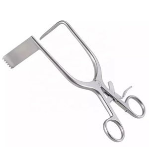 Retractores Doble hoja abierta Enclavamiento 60mm X 21mm Retractores quirúrgicos Acero inoxidable Logotipo y tamaños personalizados - Product Image 1