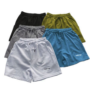 กางเกงขาสั้น2025ผ้าฝ้ายยืดสำหรับผู้ชายกางเกงขาสั้นลำลองซักแล้วระบายอากาศได้ดี - Product Image 5