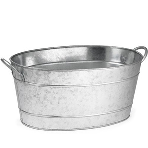 <span class=keywords><strong>Vendita</strong></span> calda personalizza fioriera zincata fatta a mano di migliore qualità in metallo vaso di fiori da giardinaggio all'aperto pianta zincata pianta <span class=keywords><strong>ortaggi</strong></span> - Product Image 2