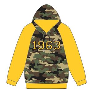 1963ในปีที่ก่อตั้ง iota phi theta Camo เสื้อมีฮู้ดแขนเสื้อ Raglan เสื้อสวมหัวสีทองเสื้อผ้าพี่น้องกรีก Divine hbcu - Product Image 2