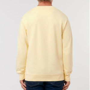 100% coton polaire sweat-shirt en mélange de coton pull ras du cou pour hommes - Product Image 2