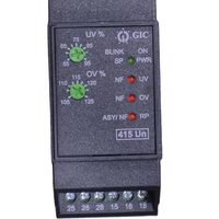 Relais de contrôle miniature haute puissance 5A 240V AC/DC avec surveillance de tension, contact en cuivre 1NC, série MAC04D0100 GIC SM500