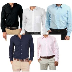 <b>Men</b> <b>Dress</b> Shirt Business Tuxedo 3 Piece Suits Shirts Formal Office Professional Shirts - Product Image 2