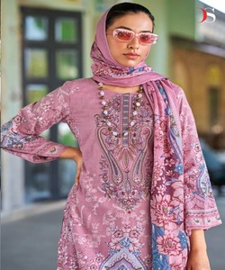 Costume pakistanais Kameez 2 pièces ensemble Dubai Abaya élégant lin robe modeste hiver Abaya turquie musulmane vêtements pour femmes - Product Image 3