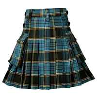 Jupe mi-longue taille empire à blocage de couleur personnalisée pour femmes fabriquée au Pakistan respirant décontracté Kilt meilleure qualité