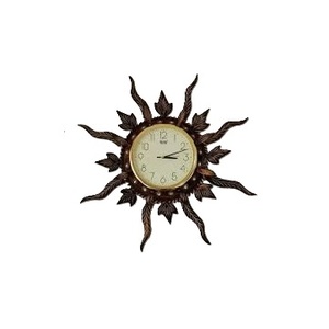 Horloge murale à face unique en bois élégante et moderne, faite à la main, style antique, affichage silencieux d'aiguille, décoration d'intérieur - Product Image 6