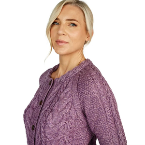 Top Trending High Quality <b>Women's</b> 100% Wool V-Neck Winter <b>Cardigan</b> Long Sleeve Knitted Sweater Breathable Customized - Product Image 2