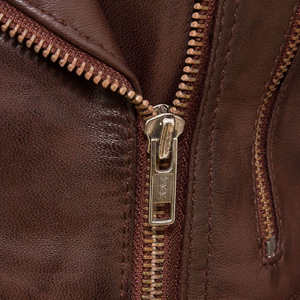 Chaqueta de Cuero para Mujer de Alta Calidad, Color Sólido, Transpirable, Impermeable, Ecológica, con Cuello Alto, Moda de Invierno - Product Image 4