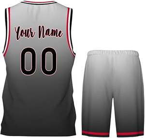 Uniforme de Baloncesto Ligero 100% Poliéster para Adultos, Estilo Único, Color Sólido, Alta Calidad, Talla Grande, Conjunto Transpirable - Product Image 2