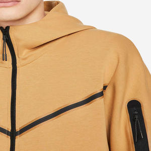 High PreAccept Sweats à capuche zippés surdimensionnés avec logo personnalisé pour hommes Prix de gros Sweat à capuche de base Slim Fit - Product Image 5