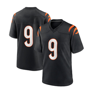 Uniformes de Fútbol Americano de Manga Corta Totalmente Personalizados, Tallas Grandes, Impresión de Logotipo Personalizado de Alta Calidad, 100% Poliéster - Product Image 5