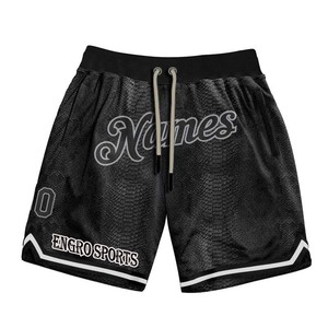 Manufacturer high quality Fashion <b>Shorts</b> Customizable Pattern Basketball Jersey Chicago 100% Polyester Breathable <b>Shorts</b> Style - Product Image 5