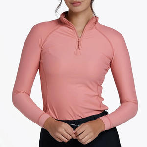 Tops deportivos de compresión Equitación Capa base Estilo caliente Mujeres Camisetas de manga larga Espectáculo ecuestre - Product Image 1
