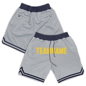 Pantalones cortos de baloncesto Magic Navy sublimados estrellas poliéster diseño Atlético ajuste seco malla de mujer personalizado solo hombres no - Product Image 3