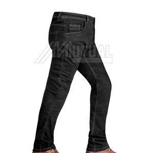 ¡Pantalones vaqueros informales hechos a medida para hombre Diseño único con patrón recto Espesor ligero Cintura media Servicio OEM a la venta! - Product Image 4