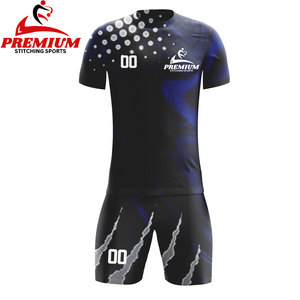 Personalizado Club Fútbol Jersey Traje Nuevo Diseño Transpirable Fútbol Desgaste Adulto Equipo Uniforme Fútbol Kits Sublimación Fútbol Jersey - Product Image 5