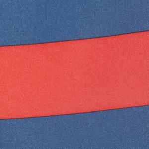 Shorts de bain pour hommes Bleu ardoise Triple rayure horizontale UPF 50 Plus Protection solaire Séchage rapide Shorts en polyester/coton écologiques - Product Image 6