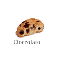 Cantucci Artisanaux Italiens au Chocolat et à l'Orange, Pâtisserie à la Pâte d'Amande, Certifiés HACCP, Fabriqués en Italie, Scapigliati, Durée de Conservation de 12 Mois