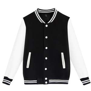 Hip Hop Chaqueta de invierno Hombres Universidad Ropa deportiva Varsity Chaqueta y botón Chaqueta CollegeBaseballjacket para hombres DDP Envío - Product Image 1