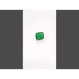 Émeraude naturelle de Zambie 3 carats, taille octogonale, pierre précieuse brute, ovale facettée, vert Iolite/Pierre de lune/Diamant, hauteur 8mm - Product Image 3