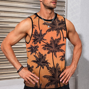 Débardeur d'été Confortable Activewear Muscle Fit Sporty Tank Top Fabriqué à partir de 100% Polyester respirant et Durabilité Casual Gym - Product Image 2