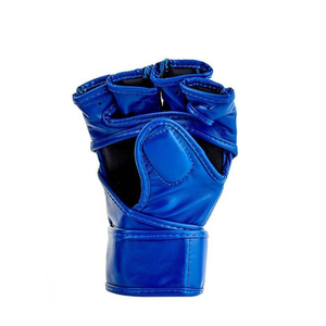 Gants de boxe MMA en cuir demi-doigts pour hommes pour l'entraînement/gants de boxe en cuir de vachette/gants de boxe MMA demi-doigts MMA - Product Image 2