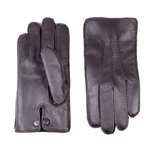 Unisex Cómodo Nuevo Diseño Pantalla Táctil Moda Cuero Conducir Vestir Guantes con Estilo Liso - Product Image 4