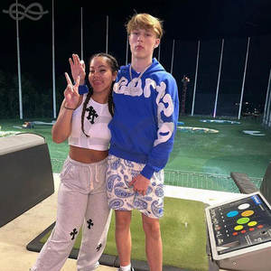 Top Qualité Puff Print Hoodies Ligne Coton Guirlande Larmes American Streetwear Marque Hoodies & Sweatshirts - Product Image 6