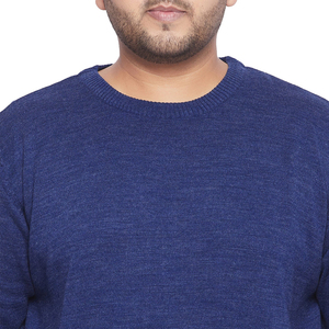 Sudadera de cuello redondo con logotipo personalizado de alta calidad para hombre, sudadera de Jersey de manga larga sin capucha, suministro al por mayor de fábrica OEM - Product Image 6