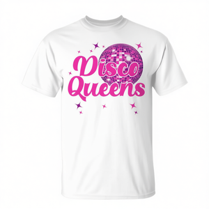 Camiseta a juego para despedida de soltera de Disco Queens, diseño retro vintage - Product Image 2