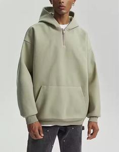 Sudadera con Capucha para Hombre, Nueva Colección 2025, Tejido Grueso de 400-600 g/m², 100% Algodón, Forrada, Transpirable, con Logotipo Frontal, Esencial para el Invierno - Product Image 3