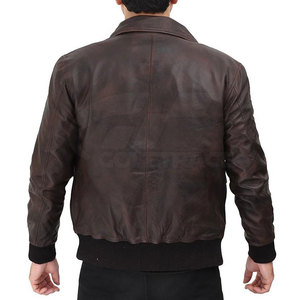 Chaqueta de Cuero del Mejor Material, Nueva Llegada, Último Diseño, Chaqueta de Cuero para Hombre - Product Image 3