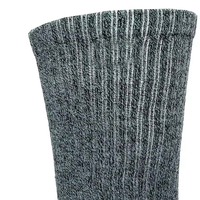 Chaussettes pour hommes brodées à la machine, en polyester et coton, tricotées, épaisses, antidérapantes, respirantes, à séchage rapide, absorbant la transpiration, pour l'automne