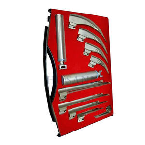 Laryngoscope vidéo portable chirurgical Hosanna Intubation facile Ensemble d'instruments réutilisables Source d'alimentation manuelle en acier - Product Image 5