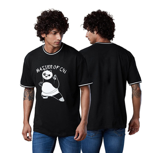 เสื้อยืดผู้ชายผ้าฝ้ายออกแบบได้เองผ้านุ่มคอกลมแขนสั้นพิมพ์โลโก้ส่วนตัวใส่สบาย - Product Image 4