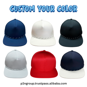 Gorras de béisbol impermeables con perforaciones cortadas a láser, visera plana, logotipo personalizado de PVC, goma o bordado, gorras deportivas, gorra de golf. - Product Image 5