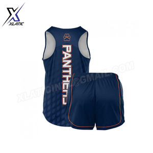Conjuntos de Uniformes Deportivos Ajustados y Cómodos de Fabricación Industrial, Secado Rápido, para Entrenamiento de Equipos Deportivos al Aire Libre, con Técnicas de Impresión - Product Image 2