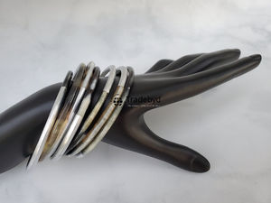 Brazaletes de Cuerno Natural de Moda, Joyería de Lujo Hecha a Mano, Calidad Premium, Regalo Unisex, Tradebyd - Product Image 5