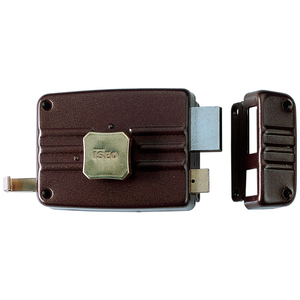 Serratura in legno 2m+s con pomello artistico. 401 E.50 Dx - Product Image 1