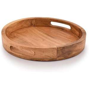 Wooden Serving <b>Tray</b> For Coffee Lovers Perfect For Serving Cups <b>Snacks</b> And Accessories Together - Product Image 5
