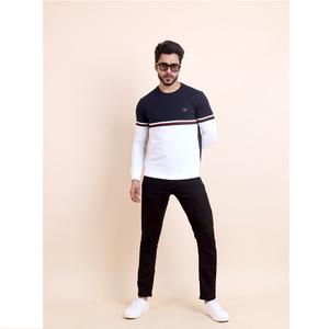 Top Selling Winter Solid Loopknit Full Sleeve 100% Cotton Lined <b>Sweatshirt</b> for Men Soft Stylish Comfortable <b>Navy</b> Casual Wear - Product Image 1