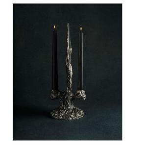 Candelabro de Latón y Aluminio Refinado Hecho a Mano, Acabado Premium, Estilo Moderno, Decoración para el Hogar de Alta Gama - Product Image 6