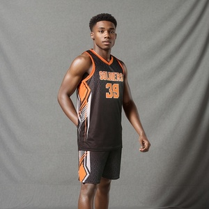 Uniforme de Baloncesto Personalizado de Alta Calidad, Talla Grande, Transpirable, Antibacterial, con Sublimación, Kit de Camiseta - Product Image 2