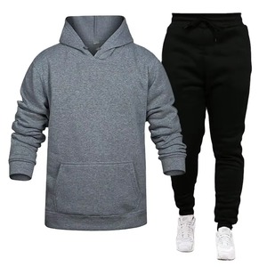 Survêtements en molleton uni sur mesure pour hommes, coupe ajustée, survêtement pour homme, vêtements de sport personnalisés, nouveau design de survêtement pour adultes - Product Image 6